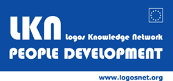 LKN logo de Logos Knowledge Network, client d'Optim Office pour la prospection commerciale et prise de rdv commerciaux
